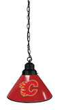 Calgary Flames Pendant Light Black