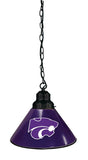 Kansas State Pendant Light Black