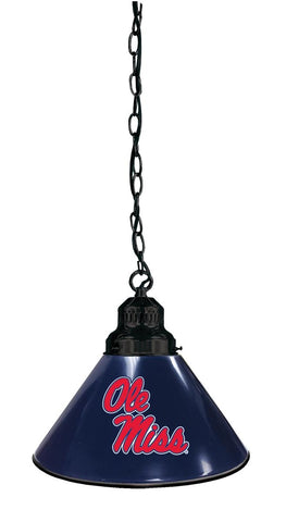 Ole' Miss Pendant Light Black