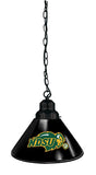 North Dakota State Pendant Light With Black Shades Black