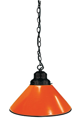 Orange Pendant Light Black