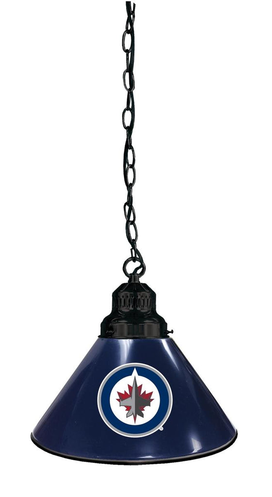 Winnipeg Jets Pendant Light Black