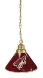 Arizona Coyotes Pendant Light Brass