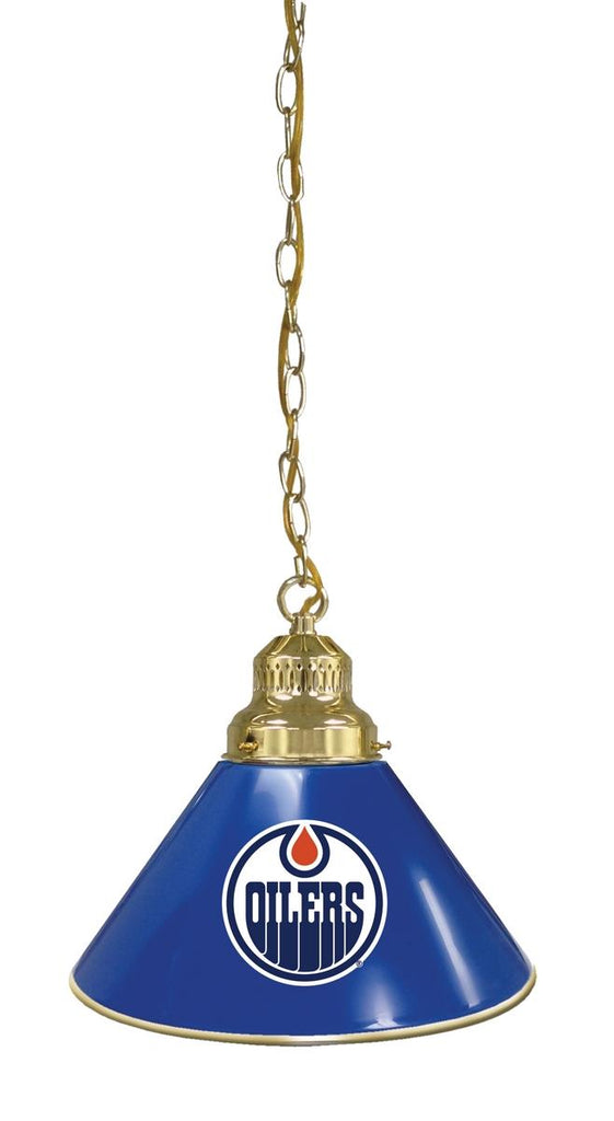 Edmonton Oilers Pendant Light Brass