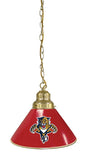 Florida Panthers Pendant Light Brass