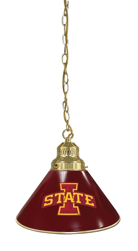 Iowa State Pendant Light Brass