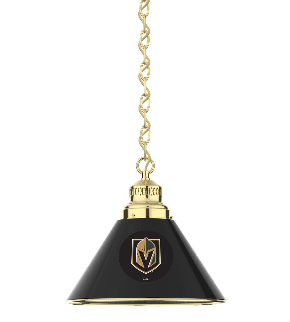 Vegas Golden Knights Pendant Light Brass