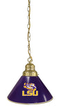 Louisiana State Pendant Light Brass