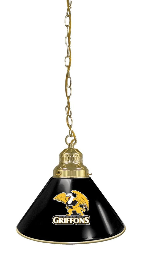 Missouri Western State Pendant Light Brass