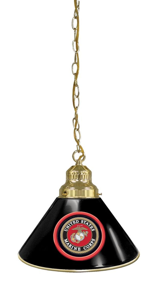 U.s. Marines Pendant Light Brass