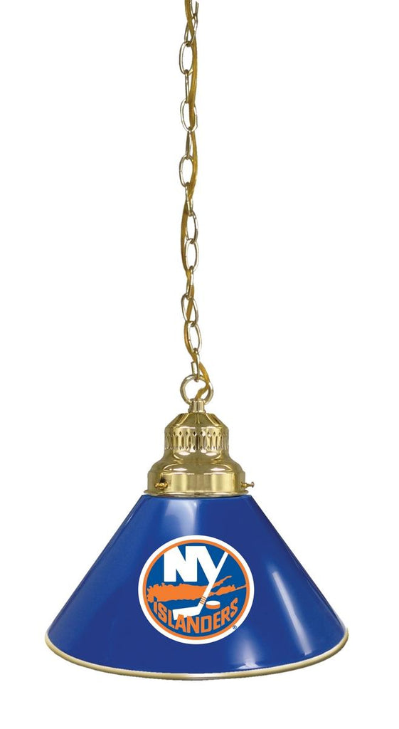 New York Islanders Pendant Light Brass