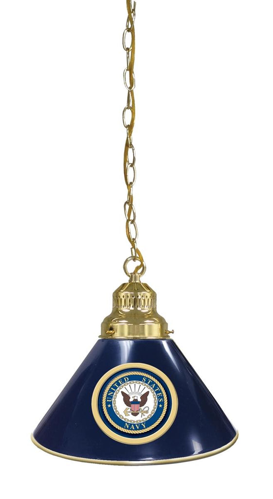 U.s. Navy Pendant Light Brass