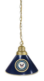 U.s. Navy Pendant Light Brass