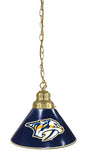 Nashville Predators Pendant Light Brass