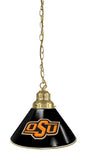 Oklahoma State Pendant Light Brass