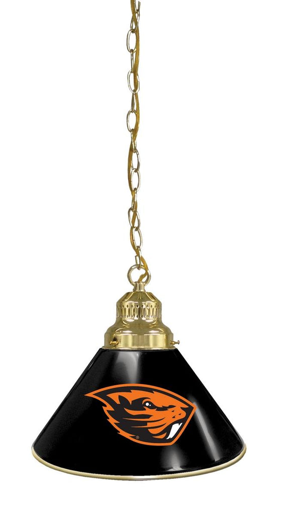 Oregon State Pendant Light Brass