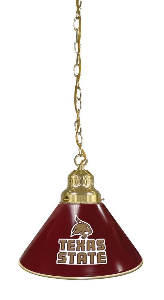 Texas State Pendant Light Brass