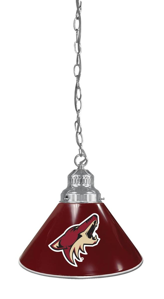 Arizona Coyotes Pendant Light Chrome