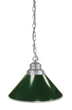 Green Pendant Light Chrome