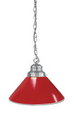 Red Pendant Light Chrome