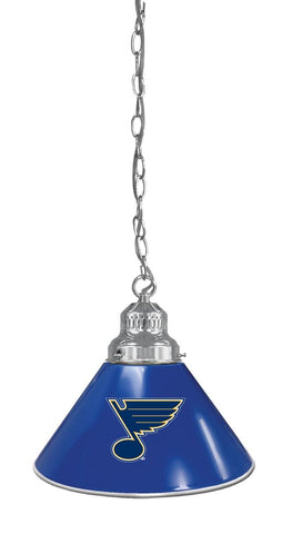 St Louis Blues Pendant Light Chrome