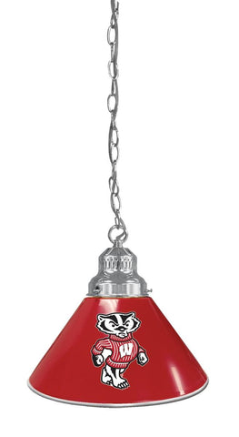 Wisconsin "badger" Pendant Light Chrome