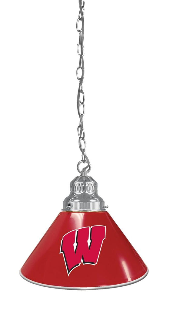 Wisconsin "w" Pendant Light Chrome