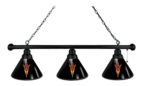 Arizona State 3 Shade Billiard Lightwith Pitchfork Logo Black