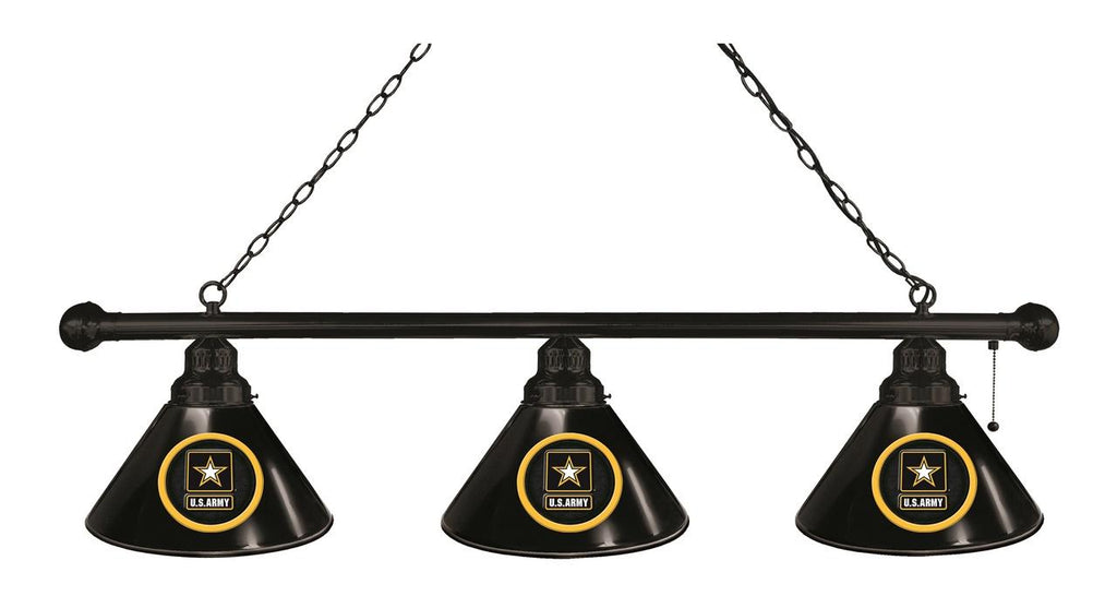 U.s. Army 3 Shade Billiard Light Black