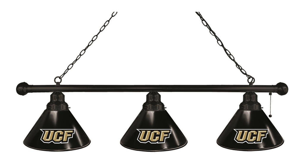 Central Florida 3 Shade Billiard Light Black