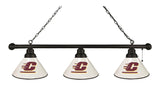 Central Michigan 3 Shade Billiard Light Black