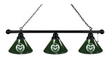 Colorado State 3 Shade Billiard Light Black