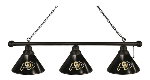 Colorado 3 Shade Billiard Light Black