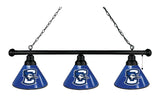 Creighton 3 Shade Billiard Light Black