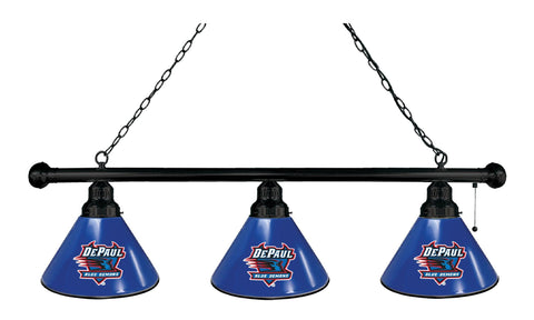 Depaul 3 Shade Billiard Light Black