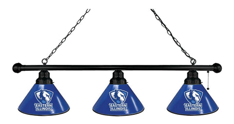 Eastern Illinois 3 Shade Billiard Light Black