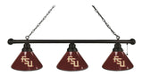 Florida State (script) 3 Shade Billiard Light Black