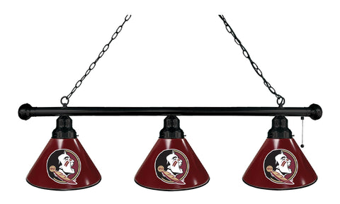 Florida State (head) 3 Shade Billiard Light Black