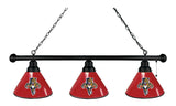 Florida Panthers 3 Shade Billiard Light Black