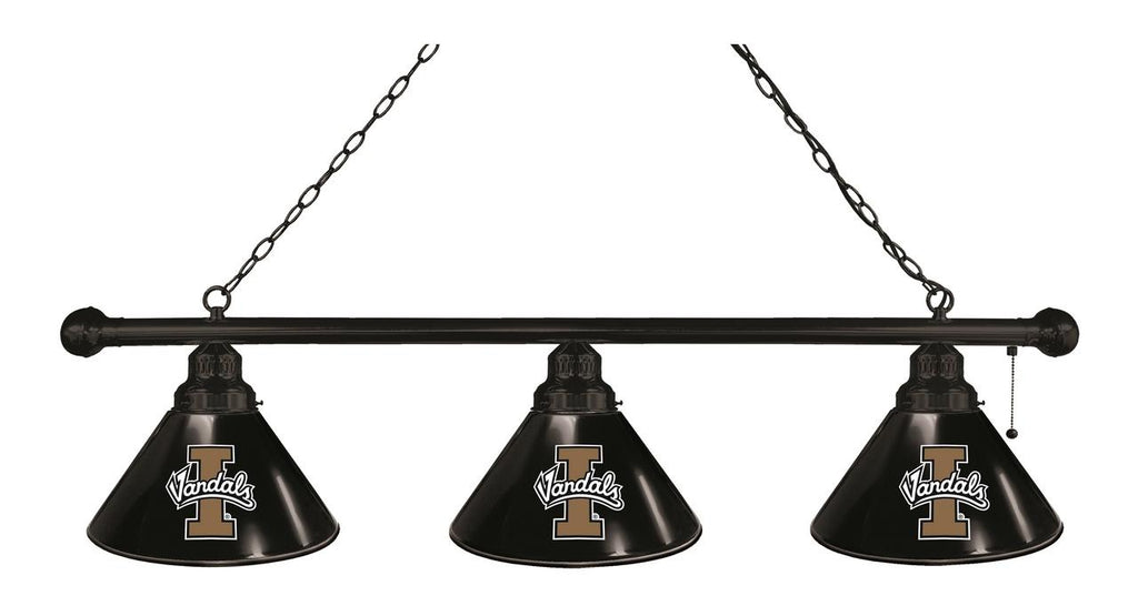 Idaho 3 Shade Billiard Light Black