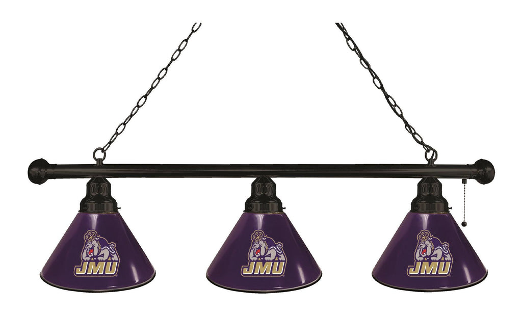 James Madison 3 Shade Billiard Light Black