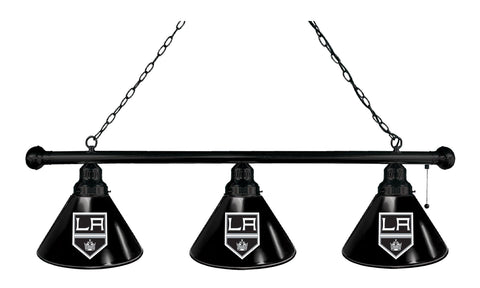 Los Angeles Kings 3 Shade Billiard Light