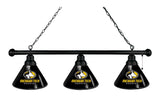 Michigan Tech 3 Shade Billiard Light Black