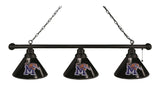 Memphis 3 Shade Billiard Light Black