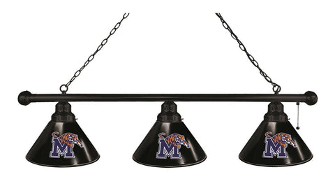 Memphis 3 Shade Billiard Light Black