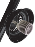 Miami (oh) 3 Shade Billiard Light Black