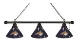 Montana State 3 Shade Billiard Light Black