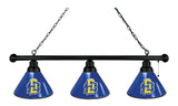 South Dakota State 3 Shade Billiard Light Black