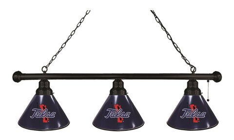 Tulsa 3 Shade Billiard Light Black