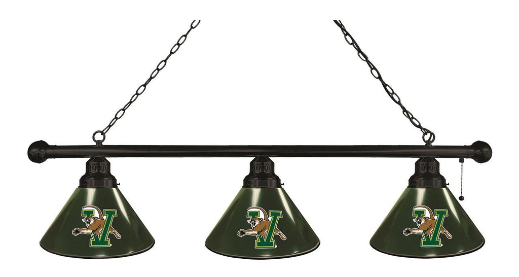 Vermont 3 Shade Billiard Light Black